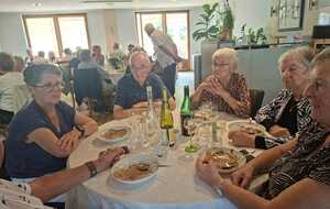 Banquet du mois d'aout au Chalet des Roches