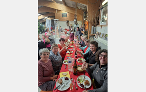 Après la rando du matin, et ses 700 m de dénivelé, l'appétit est lâ !...