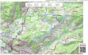 Chapelle des Vés - Lochère - Pic des corbeaux