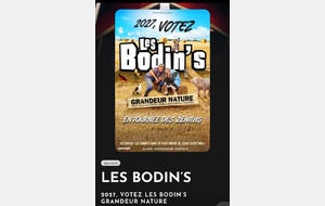 Spectacle " 2027, VOTEZ LES BODIN'S"