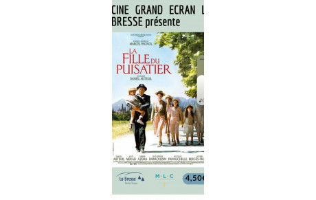 Jeudi 30 juillet 2026 Ciné  séniors : "La Fille du Puisatier"